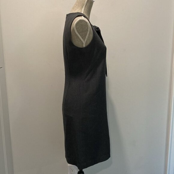 Adrienne Vittadini Gray Dress Sleeveless size 4 - Picture 6 of 13